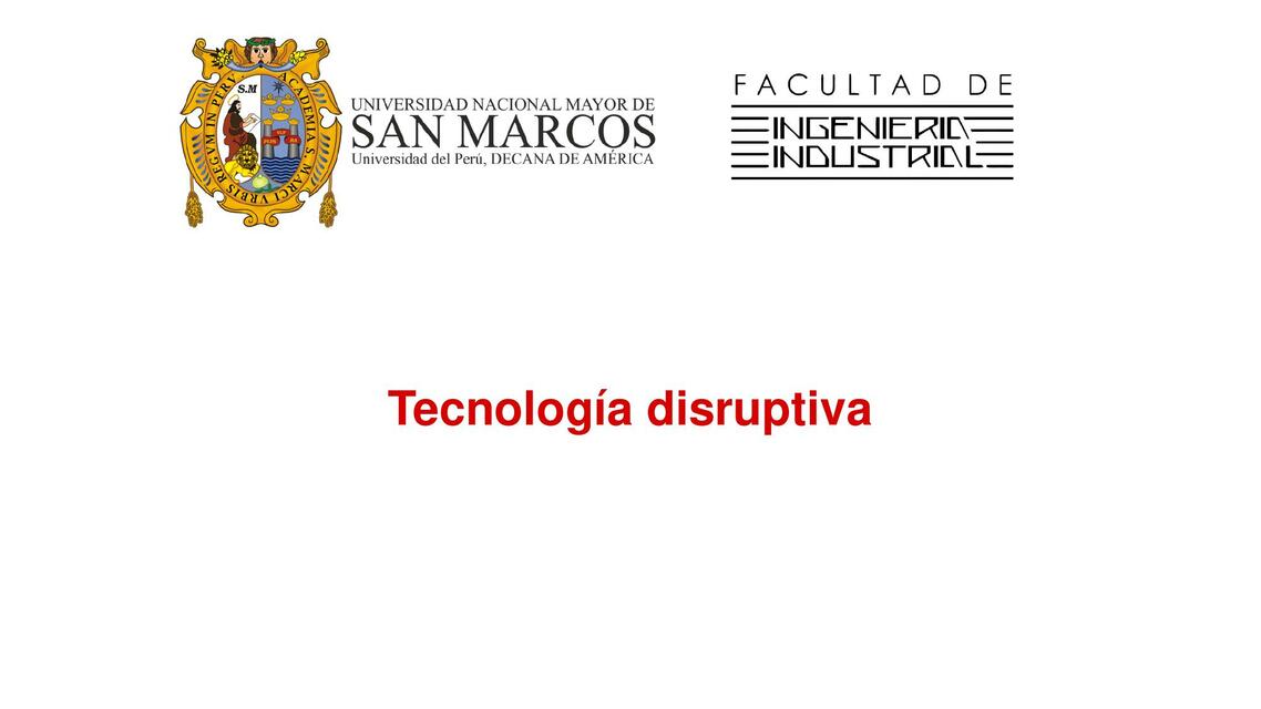 Tecnología disruptiva