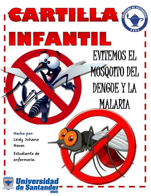 Cartillas infantiles. Temas: Dengue, salud oral, higiene