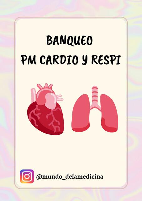 Banqueo Cardio y Respi