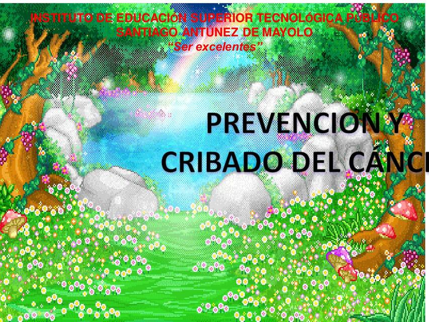 Prevencion cribado de cáncer 