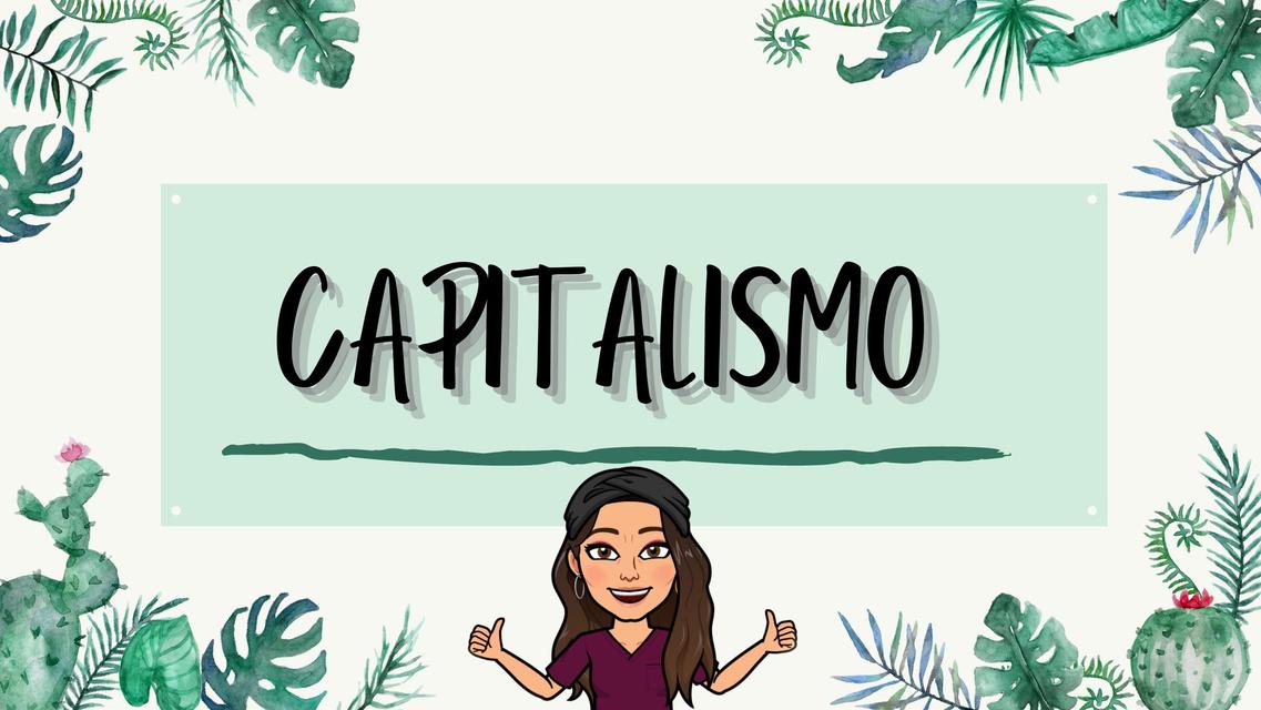 CAPITALISMO