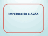 Apuntes sobre ajax USAL