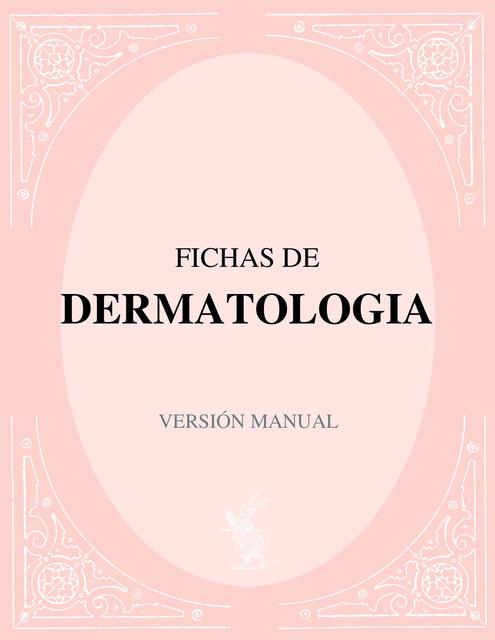 Fichas de dermatologia