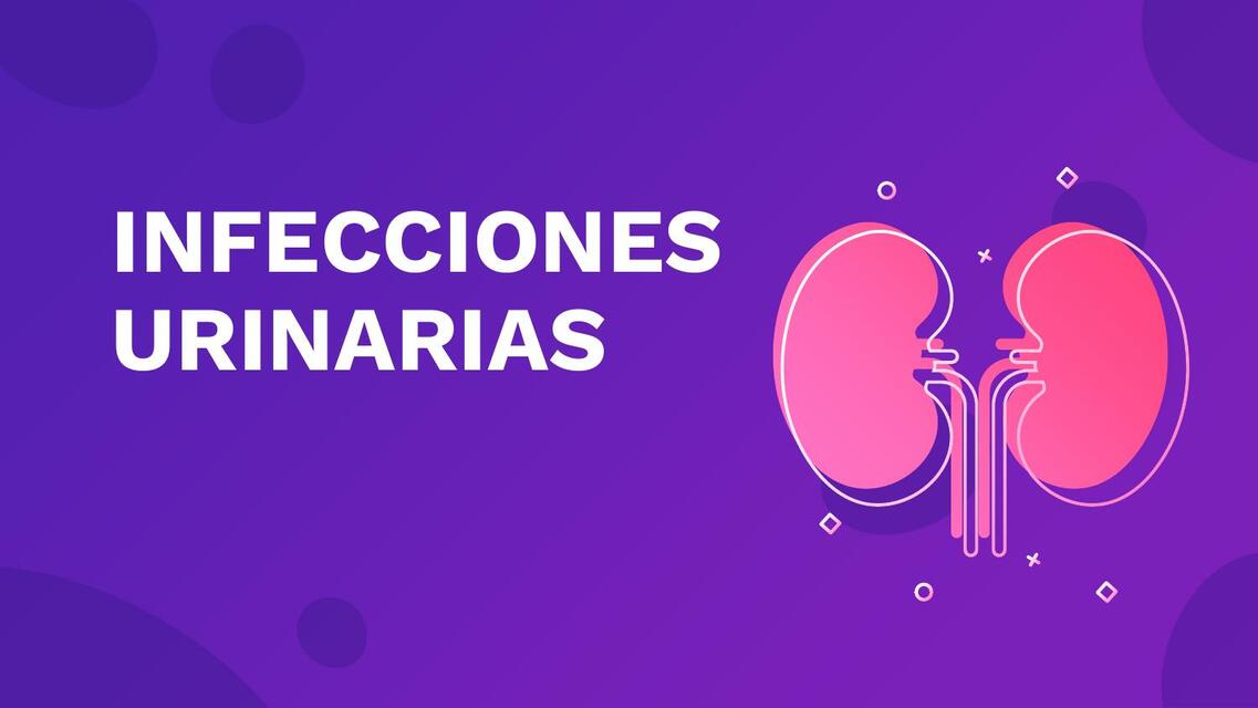 Infecciones urinarias  y tbc renal