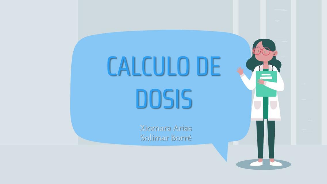 Calculo de dosis