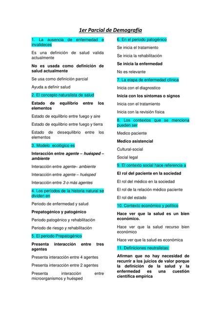 Examen de demografía DR Encinas