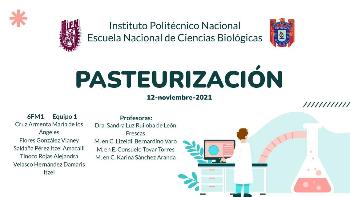 Seminario Pasteurización