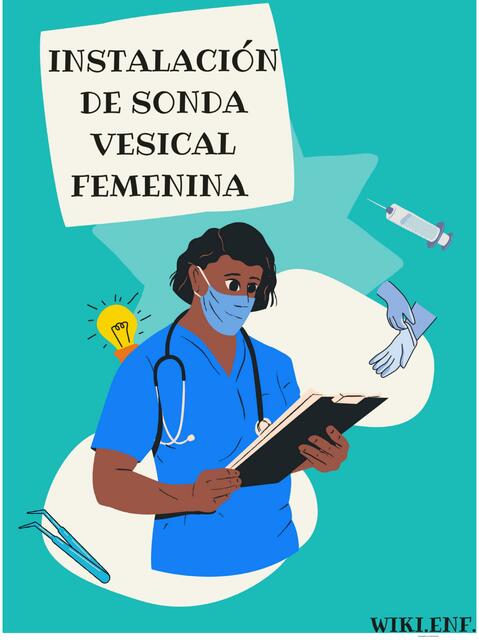 sonda vesícal femenina