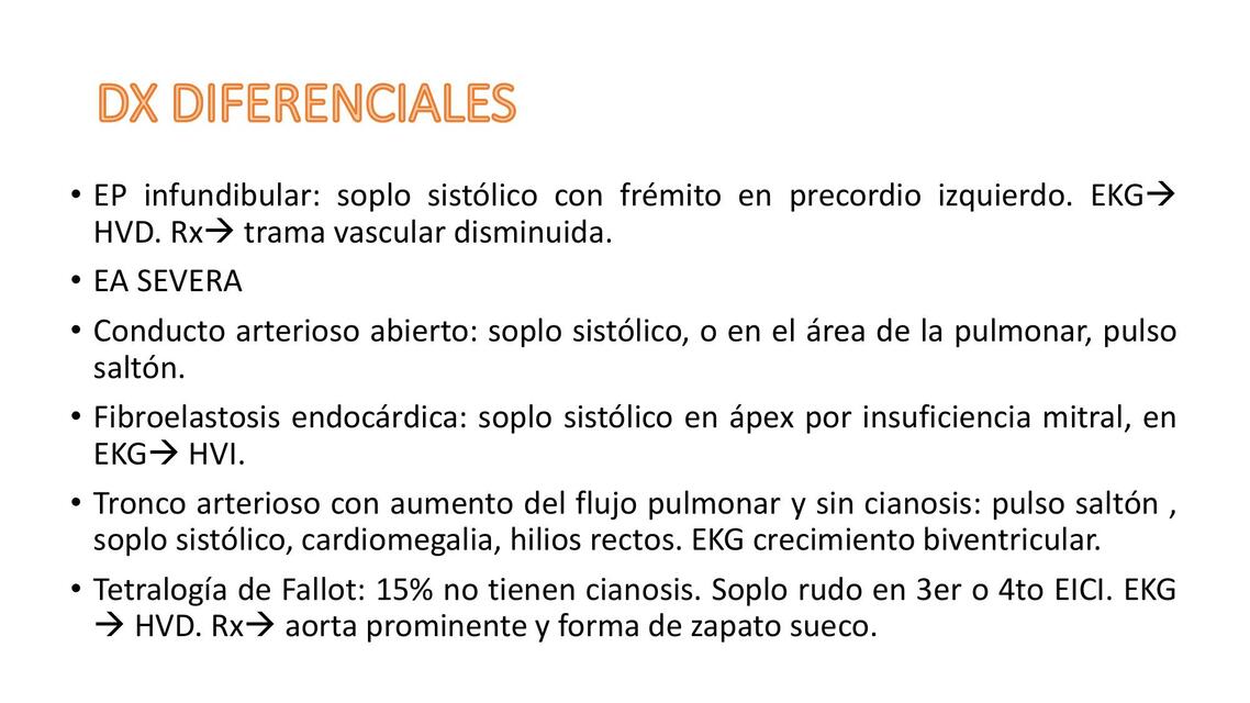 Diagnósticos Diferenciales