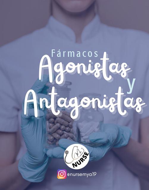 Fármacos Agonistas y Antagonistas