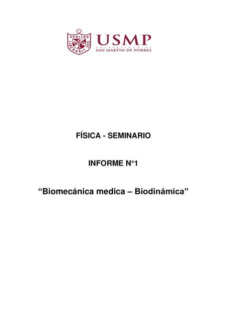 Física- Seminario Informe 1