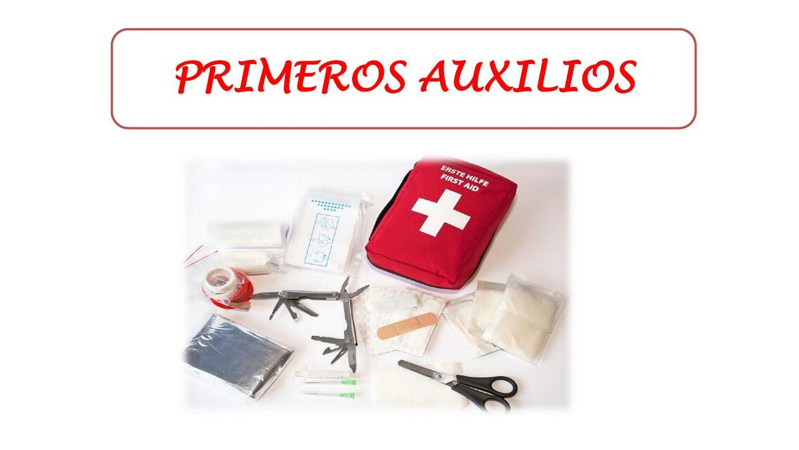 Primeros Auxilios