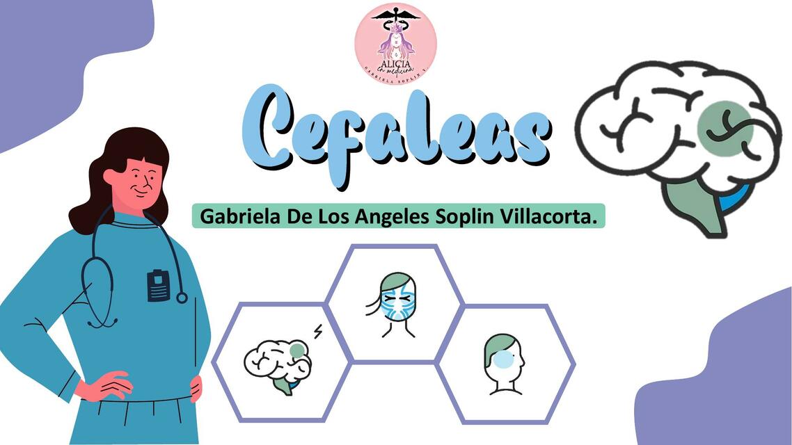 Cefaleas | Alicia en Medicina by Gabriela Soplin Villacorta | uDocz