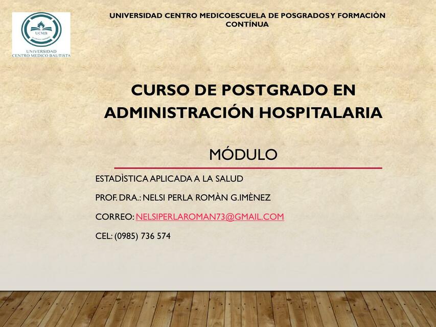 Administración Hospitalaria