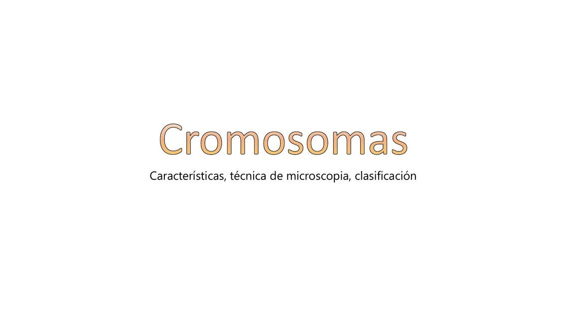 Cromosomas