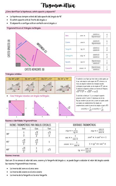 Apuntes Trigonometría Paloma Godoy