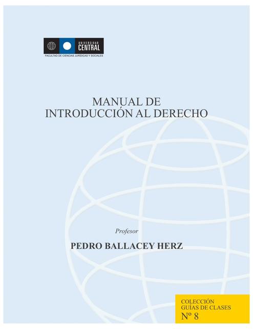 Manual de introducción al derecho