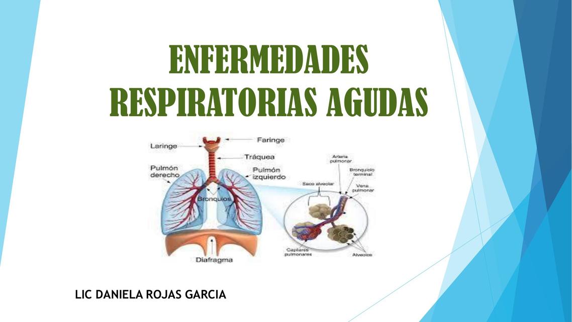 ENFERMEDADES RESPIRATORIAS AGUDAS