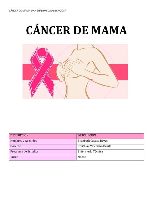 Cáncer de Mama 