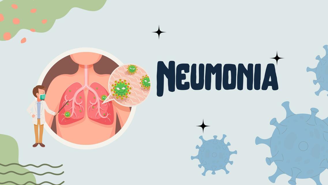 Fisiopatología de la Neumonía 