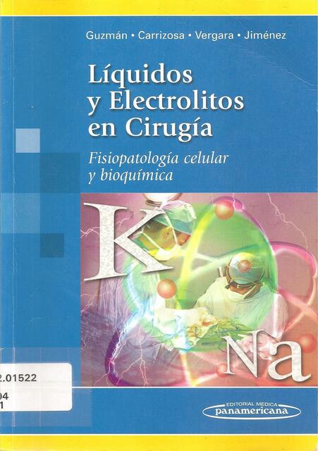 Líquidos y Electrolitos en Cirugía 