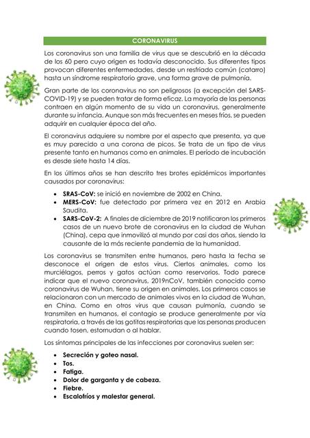 CORONAVIRUS