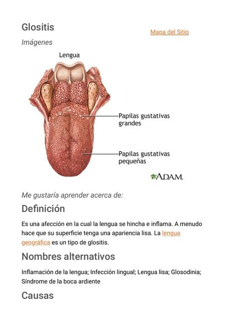 Glositis