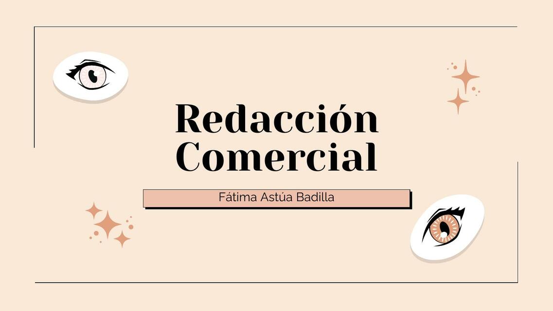 Redacción Comercial