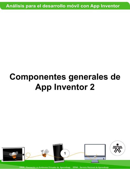 Componentes generales de App Inventor 2