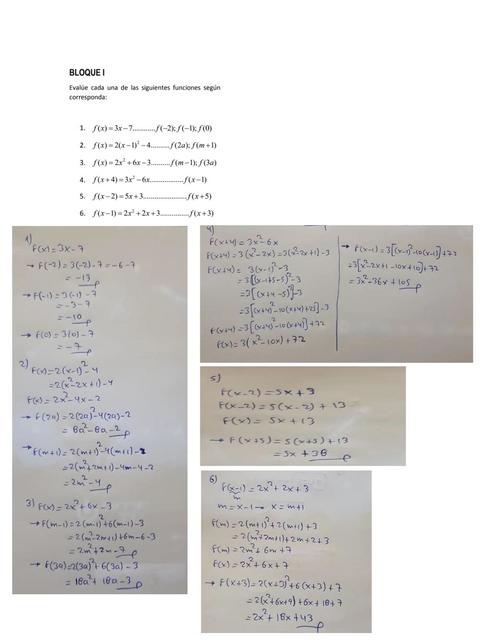 Funciones en matemáticas