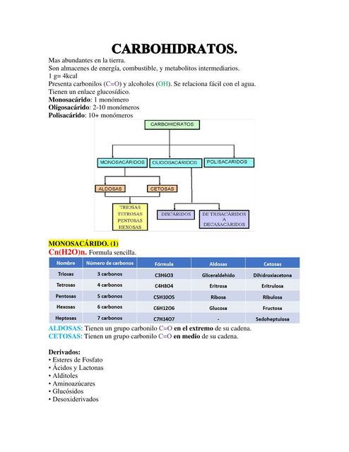 Carbohidratos 