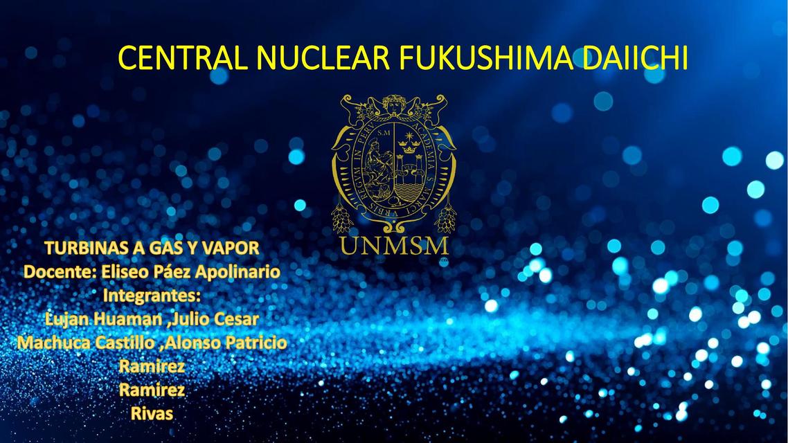 Trabajo grupal - Fukushima Daiichi 