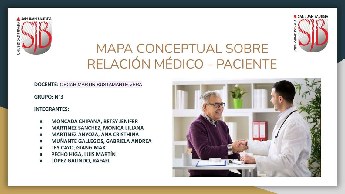 Relación Médico- Paciente 