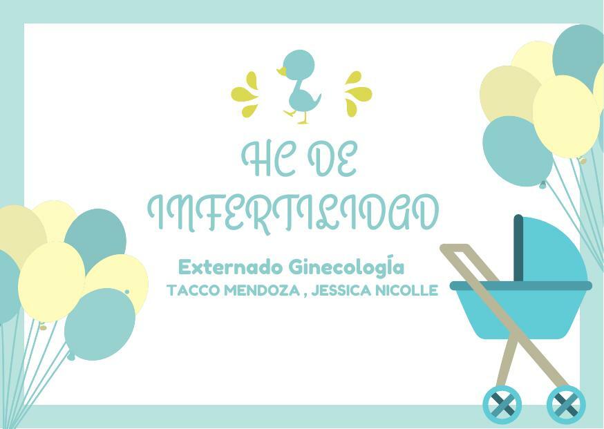 Caso clinico Infertilidad Pubertad Menopausia