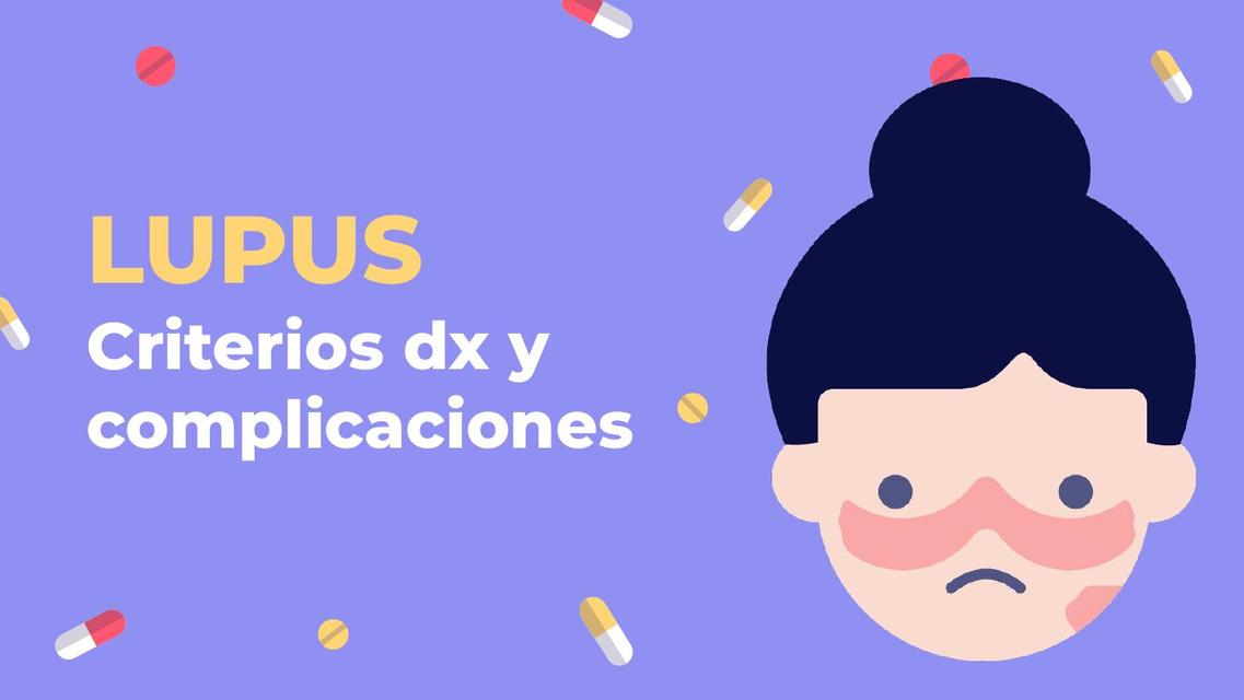 Criterios de dx para LUPUS 