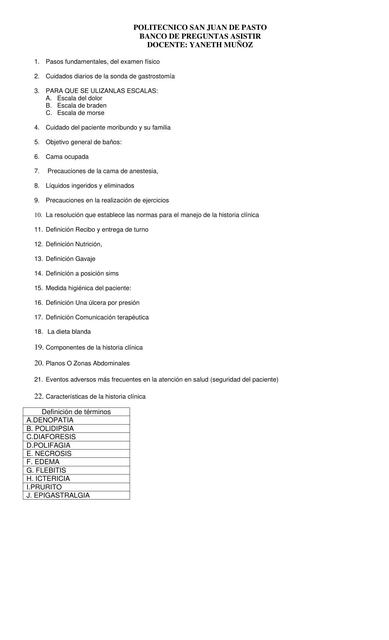 Semiología pasos para atención clínica 