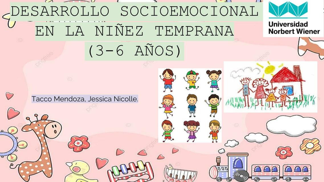 Desarrollo socioemocional en niñez temprana (3-6 años)