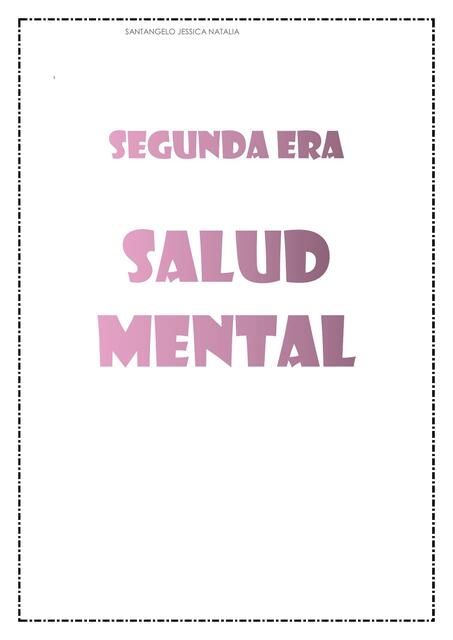 Salud mental