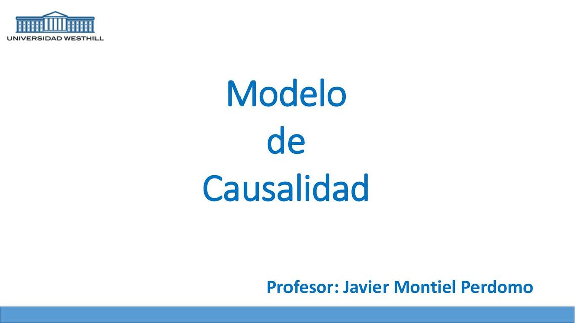 Modelo de causalidad