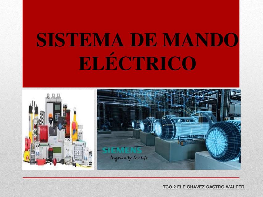 Introducción al control de mando