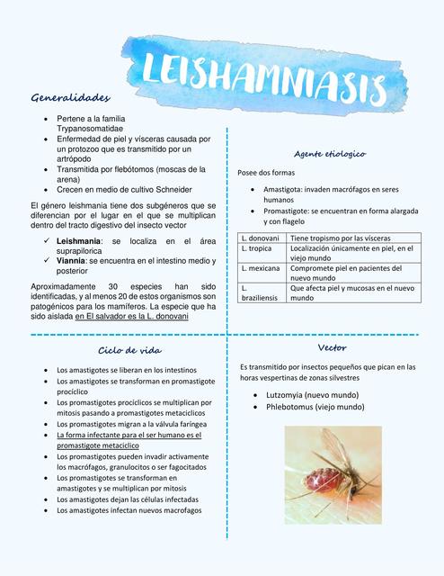 Leishmaniasis