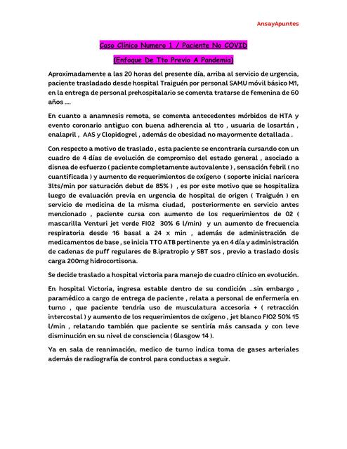 Casos Clínicos Resp Trauma Quemado