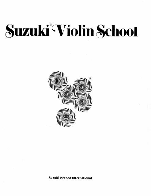 Suzuki Método de Violín Vol. 1