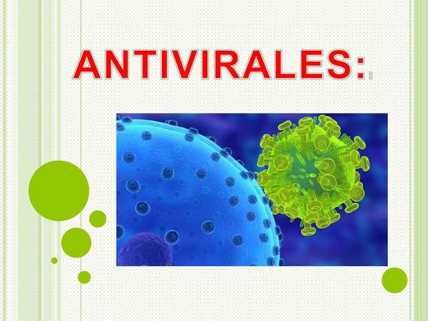 Antivirales