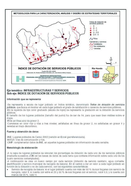 Ejemplo de cartografía territorial