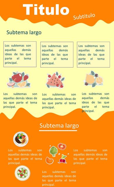 Infografía nutrición