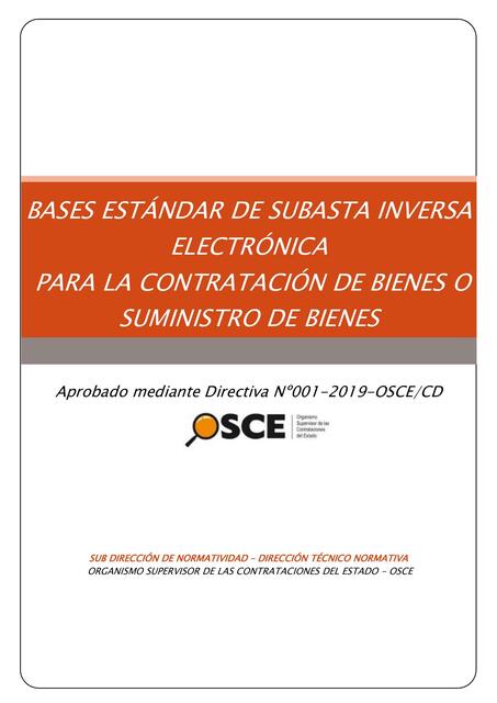 Bases de Licitación