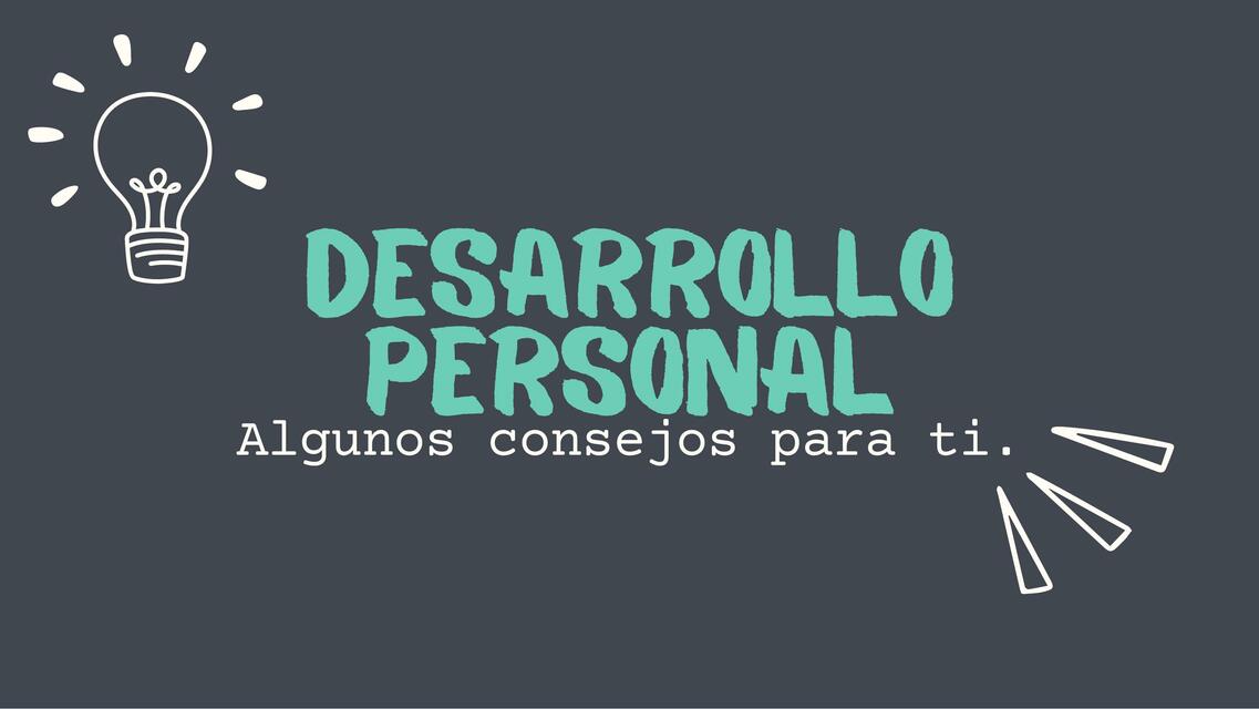 Desarrollo Personal