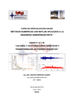 MÉTODOS NUMÉRICOS CON MATLAB SESIÓN 07 Y 08 MANUAL