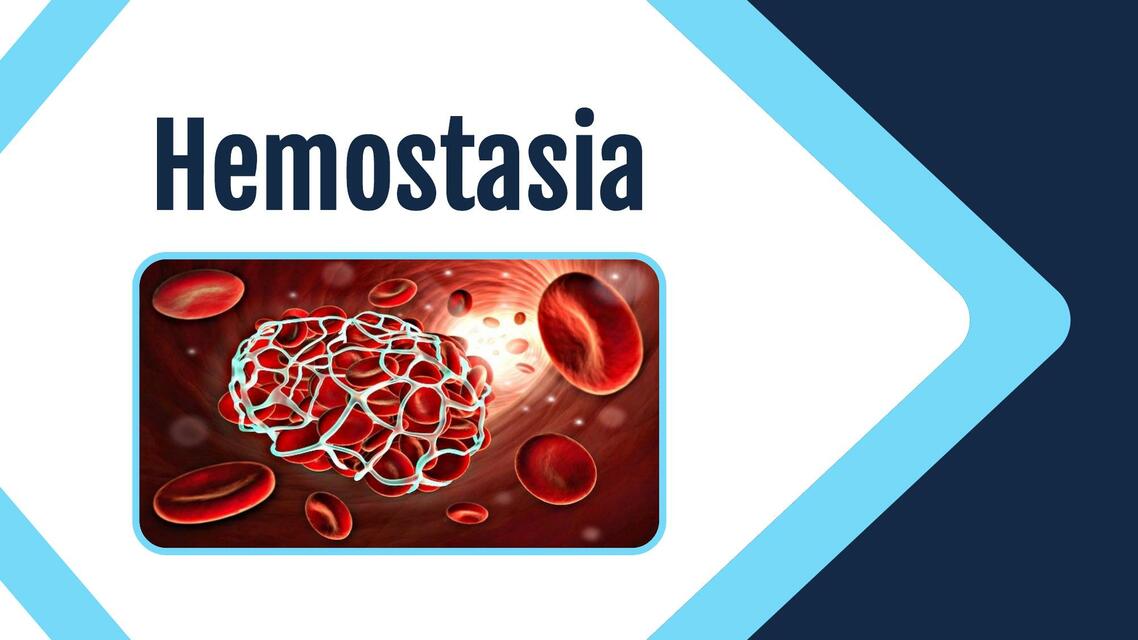 Hemostasia Javier Rios uDocz
